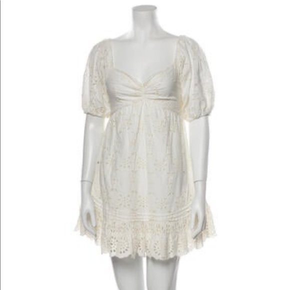 Cleobella square neckline eyelet dress - Picture 1 of 3